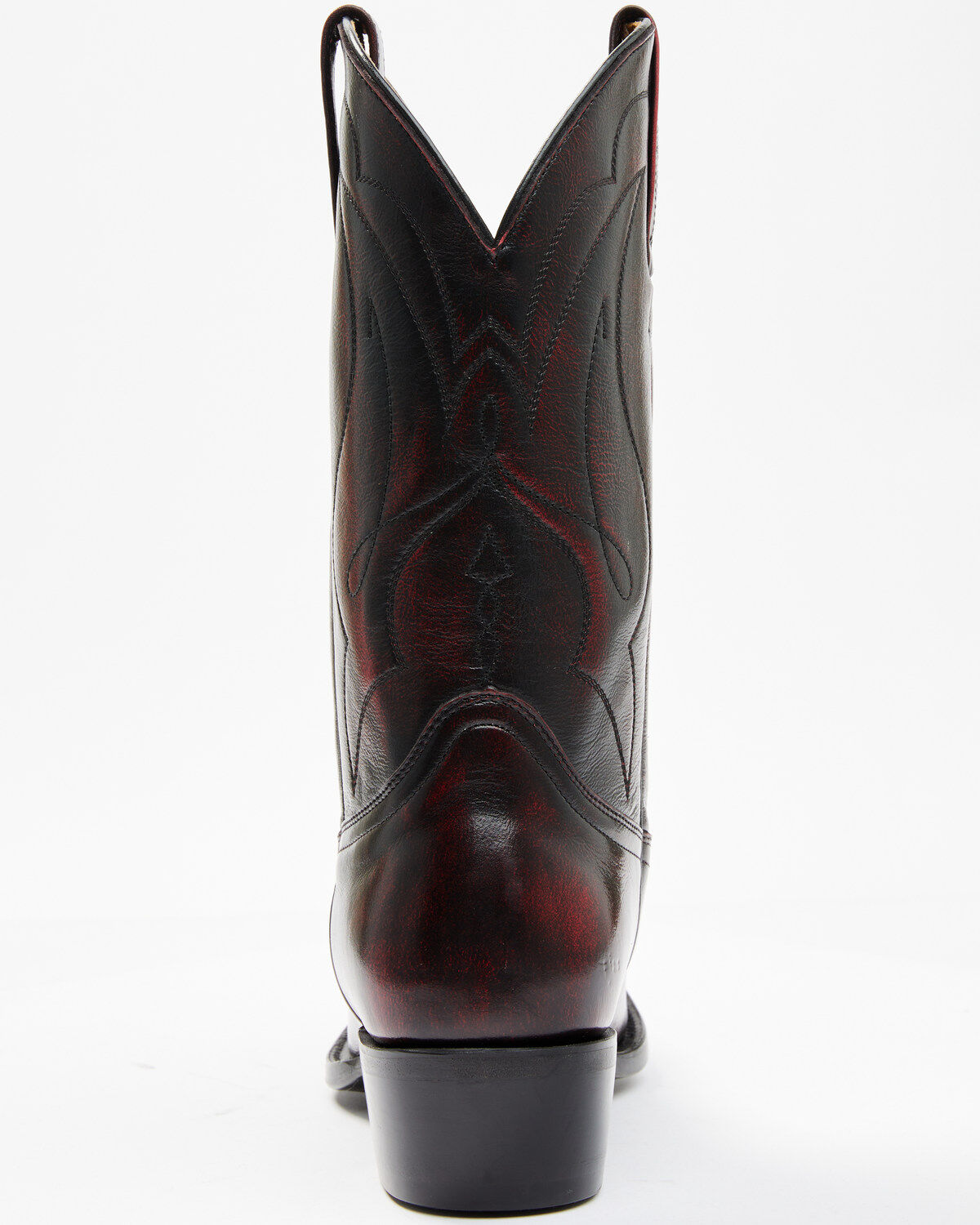 Image #5 - Cody James Men's Black Cherry Western Boots - Round Toe, Black Cherry, hi-res