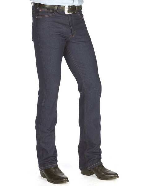 Image #2 - Levi's Men's 517 Indigo Slim Fit Bootcut Jeans - Big and Tall, Indigo, hi-res