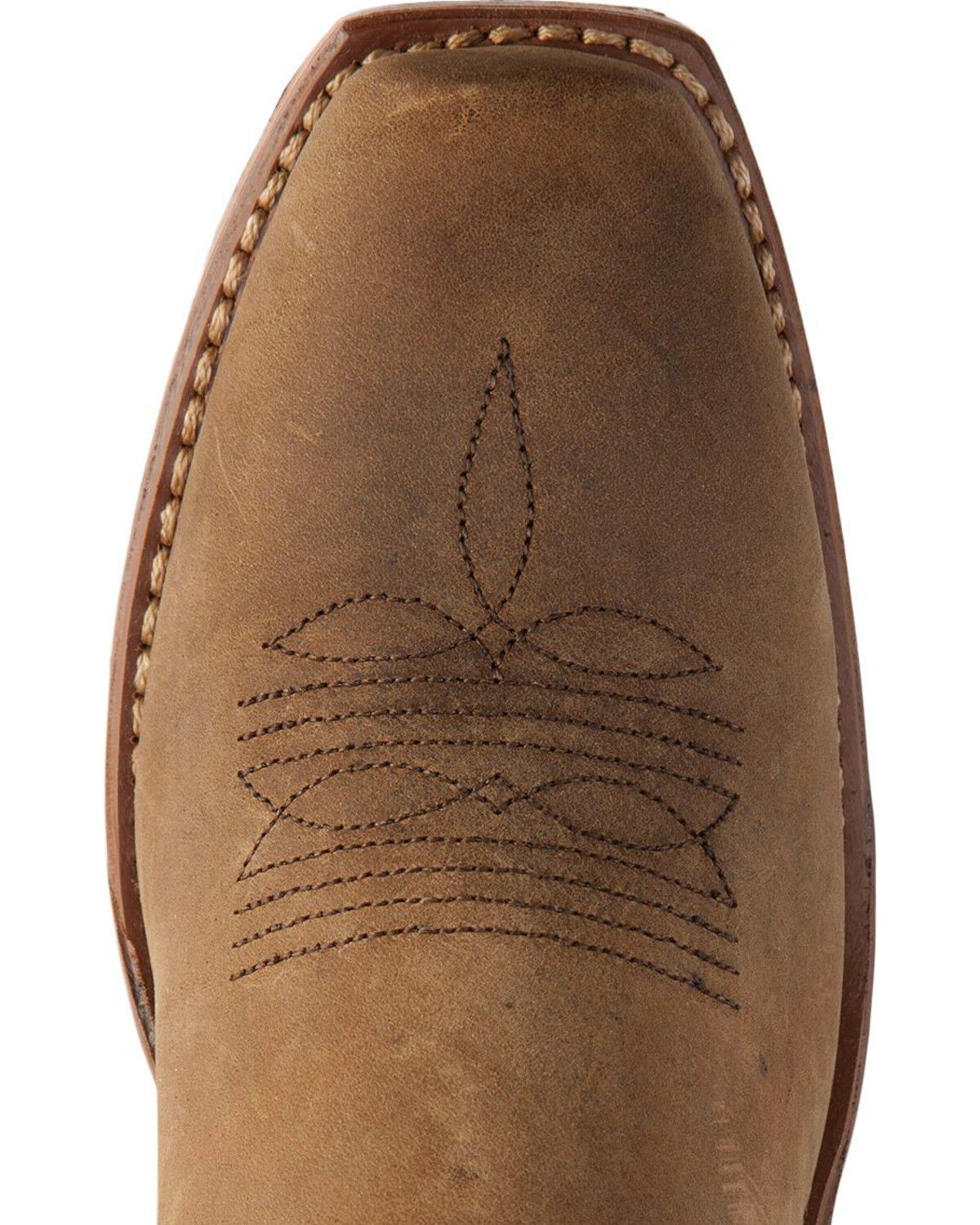 Image #6 - Abilene Women's Western Boots - Square Toe, Olive, hi-res