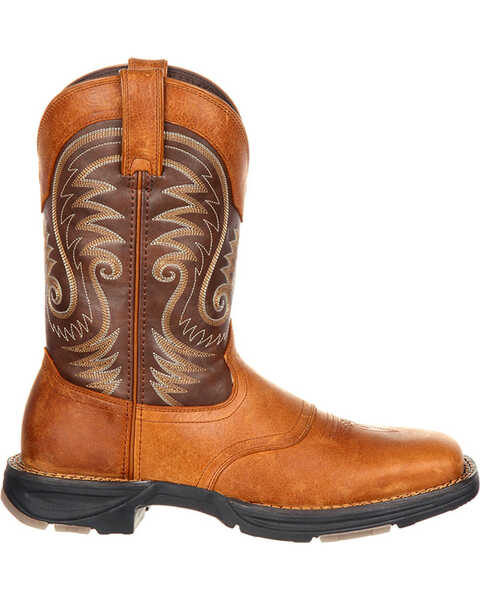 Image #2 - Durango Men's Brown Ultralite Western Saddle Boots - Square Toe , , hi-res