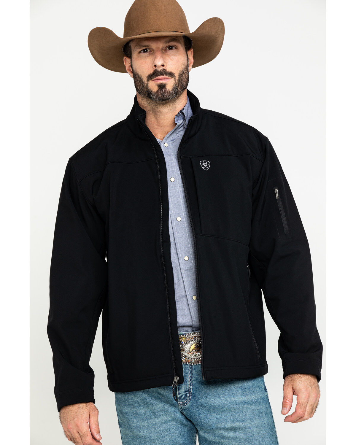 Image #1 - Ariat Men's Vernon 2.0 Softshell Jacket - Big & Tall, , hi-res