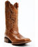 Dan Post Women's Magnolia Embroidered Western Boots - Broad Square Toe, Tan, hi-res