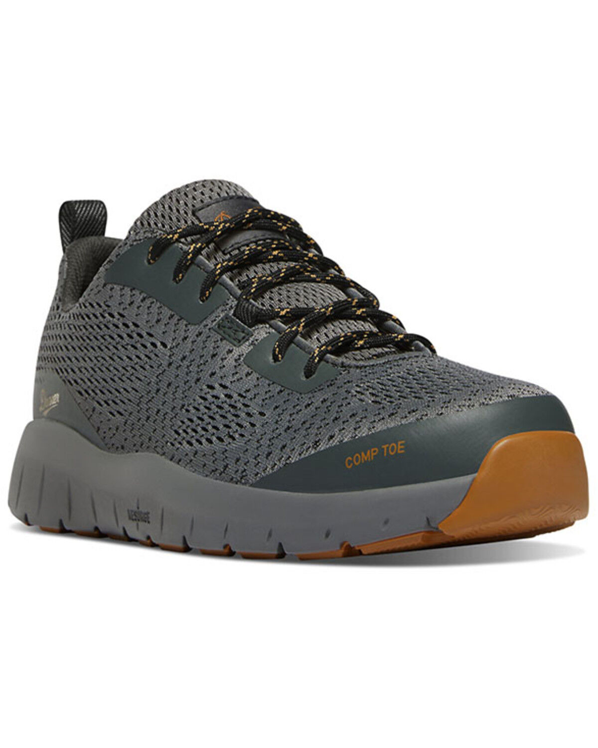Image #1 - Danner Women's Run Time 3 Work Sneakers - Composite Toe, Grey, hi-res