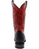 Image #5 - Ferrini Men's Crocodile Print Western Boots - Broad Square Toe, Black, hi-res