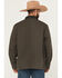 Image #4 - Wrangler Men's Solid Flannel Lined Barn Coat, Olive, hi-res