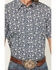 Image #3 - Gibson Trading Co Men's Scenic Route Floral Print Short Sleeve Button-Down Western Shirt, Navy, hi-res
