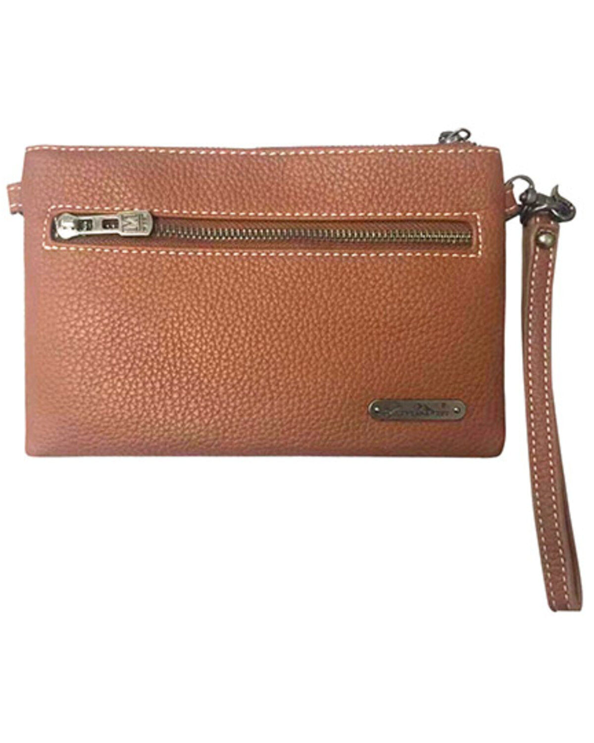 Image #2 - Montana West Women's Hair-On Cowhide Clutch, Brown, hi-res