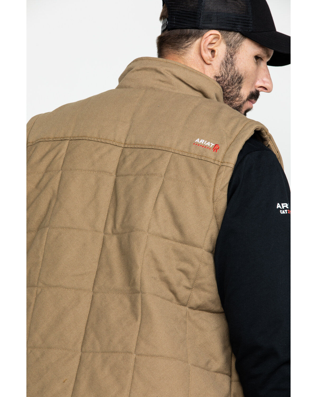 Image #5 - Ariat Men's FR Crius Insulated Work Vest - Big, , hi-res