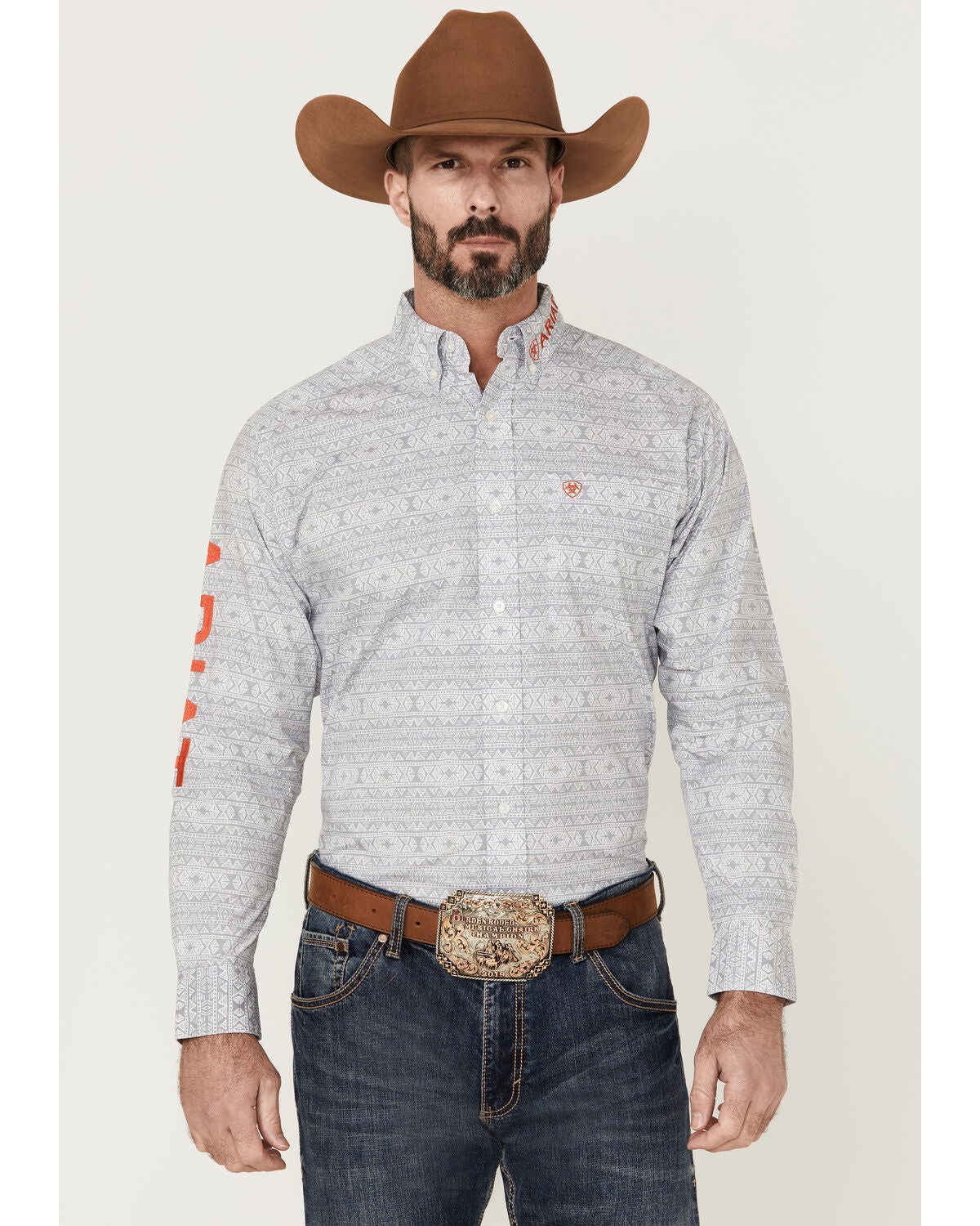 gray ariat shirt