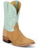 Image #1 - Justin Men's Baron Hair On Western Boots - Broad Square Toe, Tan, hi-res