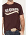 Image #3 - Cinch Men's Logo Graphic Short Sleeve T-Shirt, Heather Purple, hi-res