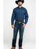 Image #6 - Cinch Men's Blue Solid Long Sleeve Western Shirt , , hi-res