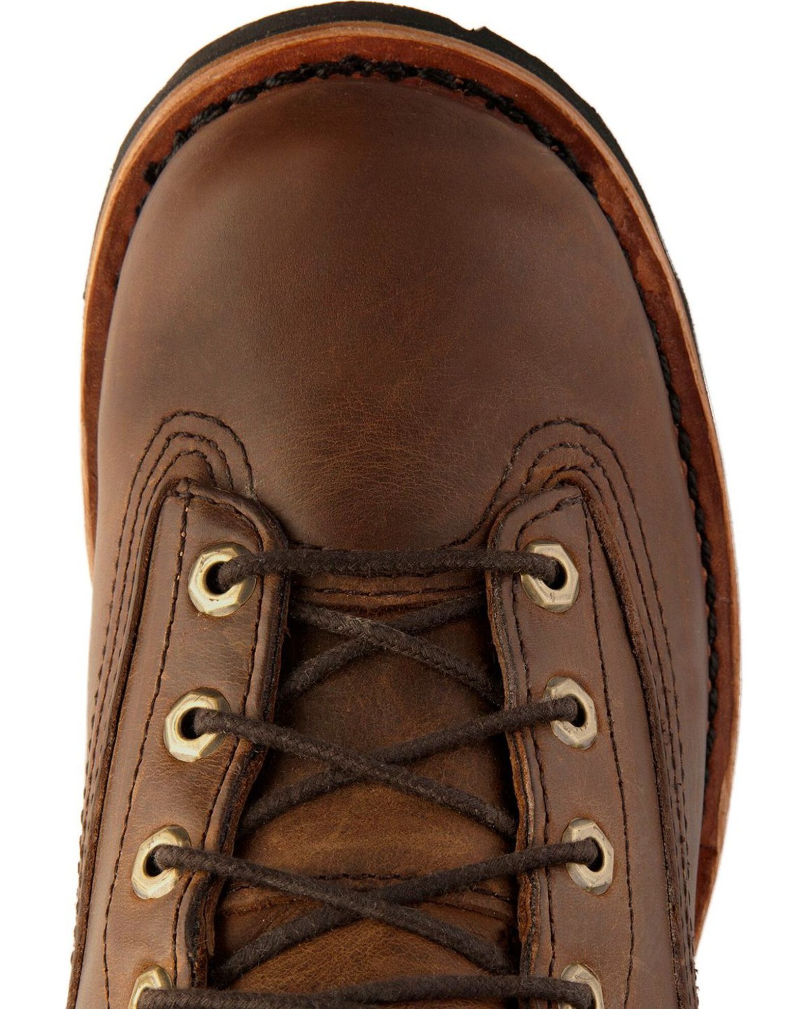 Image #6 - Chippewa Men's Steel Toe 8" Logger Work Boots, Bay Apache, hi-res