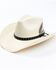 Moonshine Spirit Sharp Shooter Straw Cowboy Hat, Ivory, hi-res