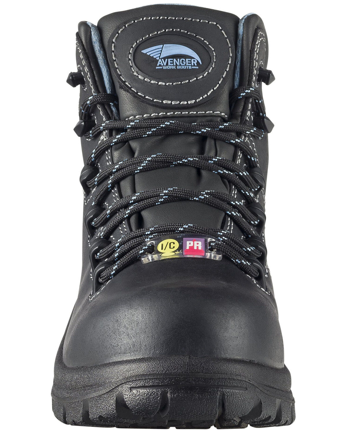 Image #4 - Avenger Women's Framer Waterproof Work Boots - Composite Toe, Black, hi-res