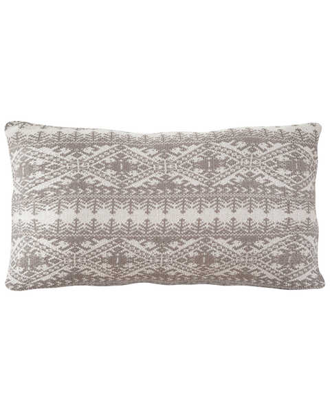 HiEnd Accents Fair Isle Knit Body Pillow, Taupe, hi-res