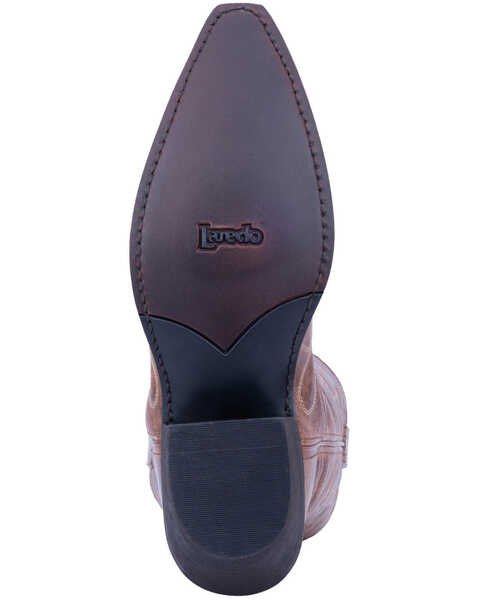 Image #7 - Laredo Men's Oliver Tan Western Boots - Snip Toe, , hi-res