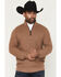 Image #1 - Cody James Black 1978® Men's Parker Solid 1/4 Zip Pullover Sweater, Camel, hi-res