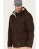 Image #2 - Hawx Men's Weathered Sherpa Lined Jacket, Brown, hi-res