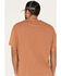 Brothers & Sons Men's Solid Basic Short Sleeve Pocket T-Shirt , Bronze, hi-res