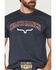 Image #3 - Kimes Ranch Men's University Short Sleeve Graphic T-Shirt, Dark Blue, hi-res