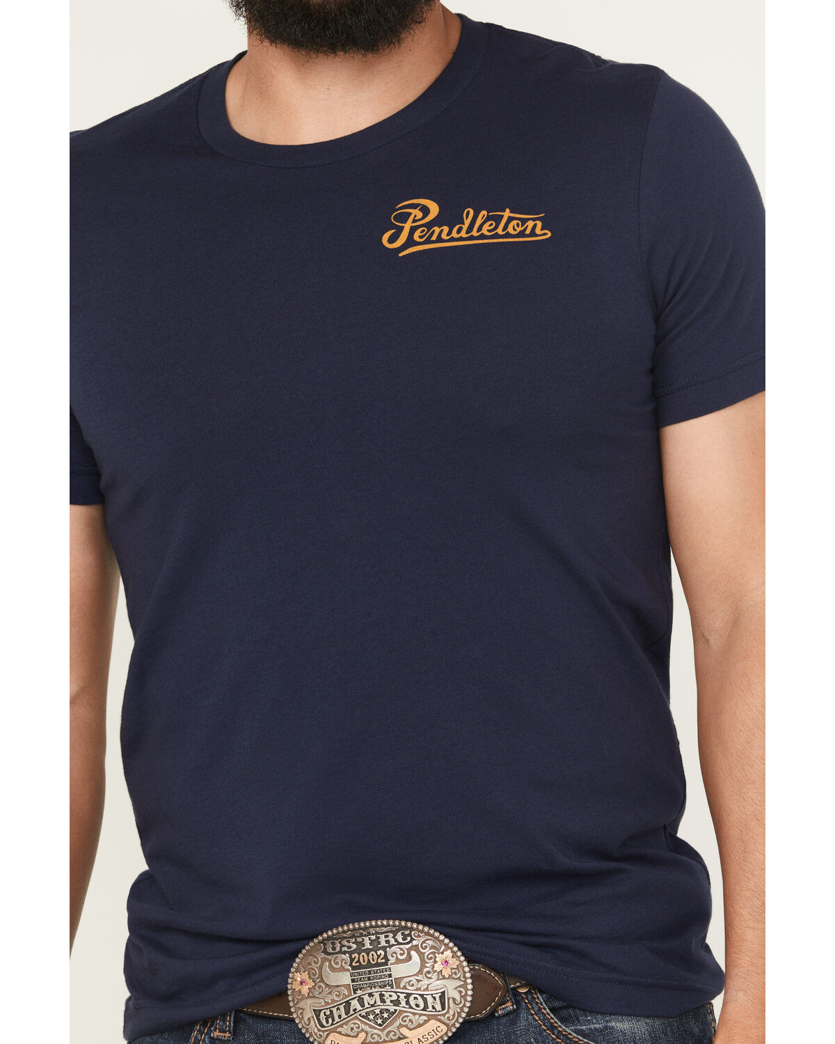 Product Name:  Pendleton Men's Ranch Logo Short Sleeve Graphic T-Shirt