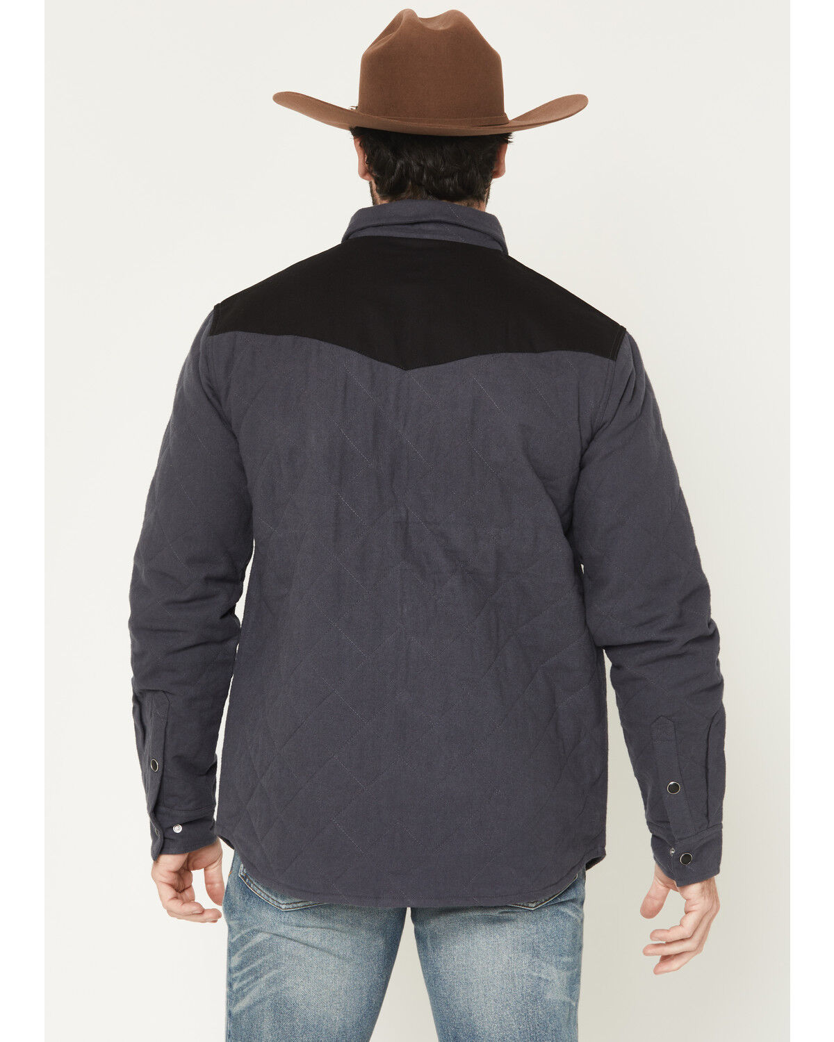 Image #4 - Moonshine Spirit Men's Jackson Hole Lightweight Quilted Shirt Jacket, Charcoal, hi-res