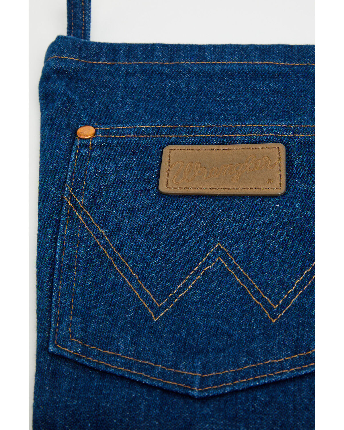 Image #2 - Wrangler Denim Christmas Stocking, Indigo, hi-res