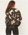 Image #4 - Idyllwind Women's Saddleridge Western Conversation Print Sweater, Pecan, hi-res