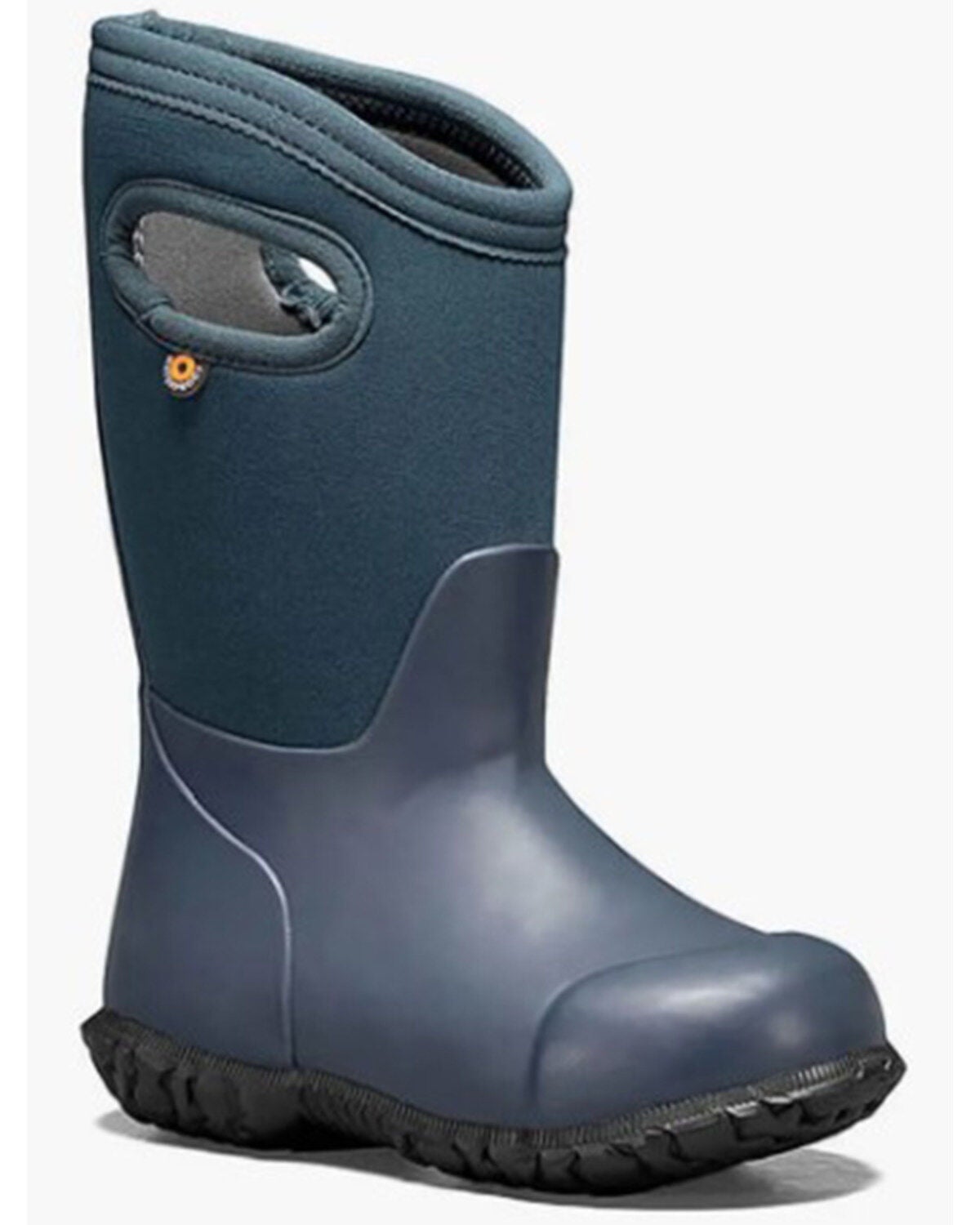 Bogs Boy's York Rain Boots - Round Toe, Navy, hi-res