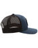 Hooey Men's Resistol Round Patch Mesh Back Trucker Cap, Blue, hi-res