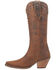 Dingo Women's Talkin' Rodeo Western Boots - Pointed Toe , Brown, hi-res