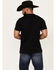 Image #4 - RANK 45® Men's Exploded Logo Short Sleeve Graphic T-Shirt, Black, hi-res