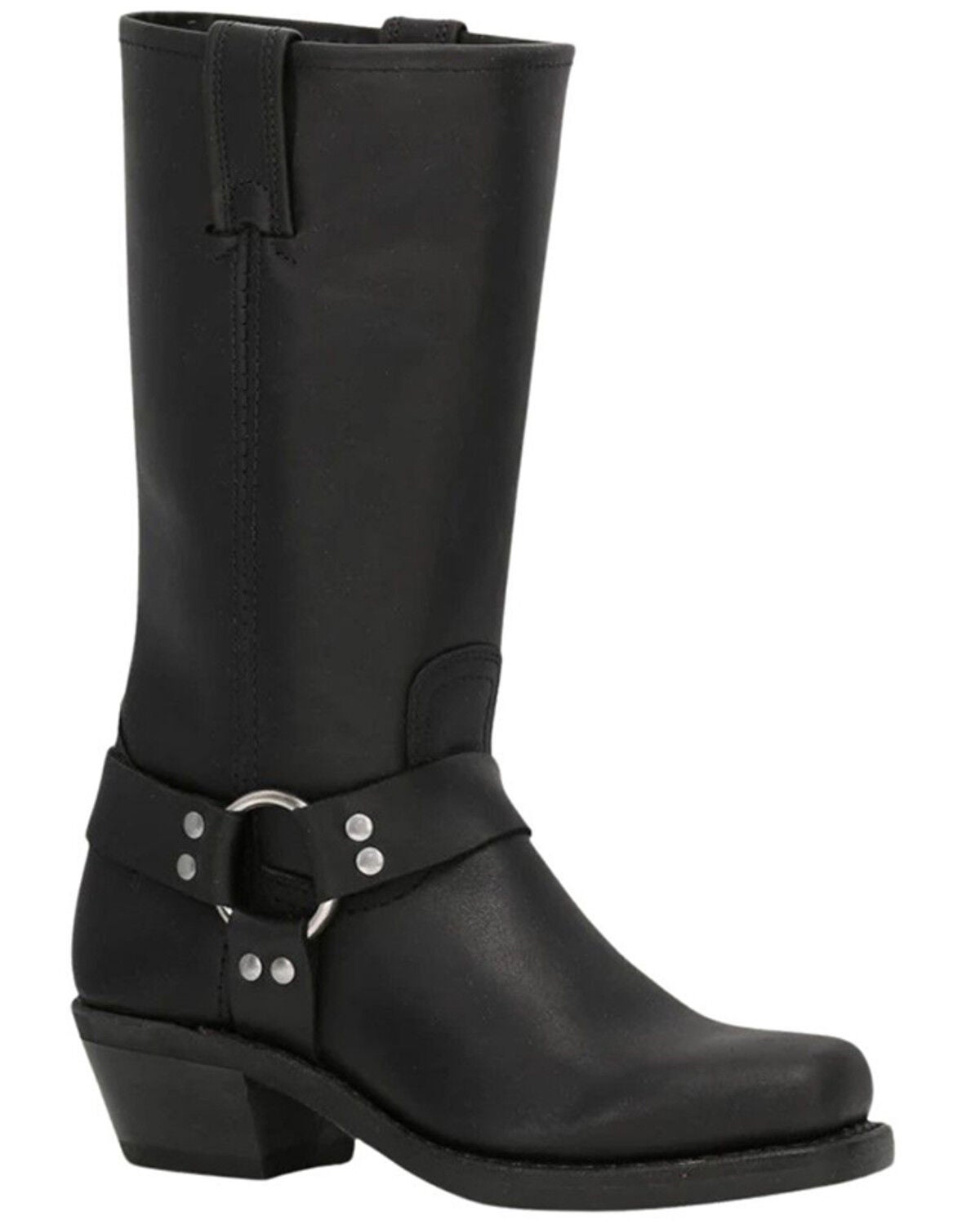 Frye Women's Harness 12R Boots - Square Toe, Black, hi-res