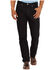 Image #1 - Levi's Men's 505 Prewashed Regular Straight Leg Denim Jeans, Black Out, hi-res