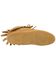 Minnetonka Fringed Soft Sole Moccasins, Tan, hi-res