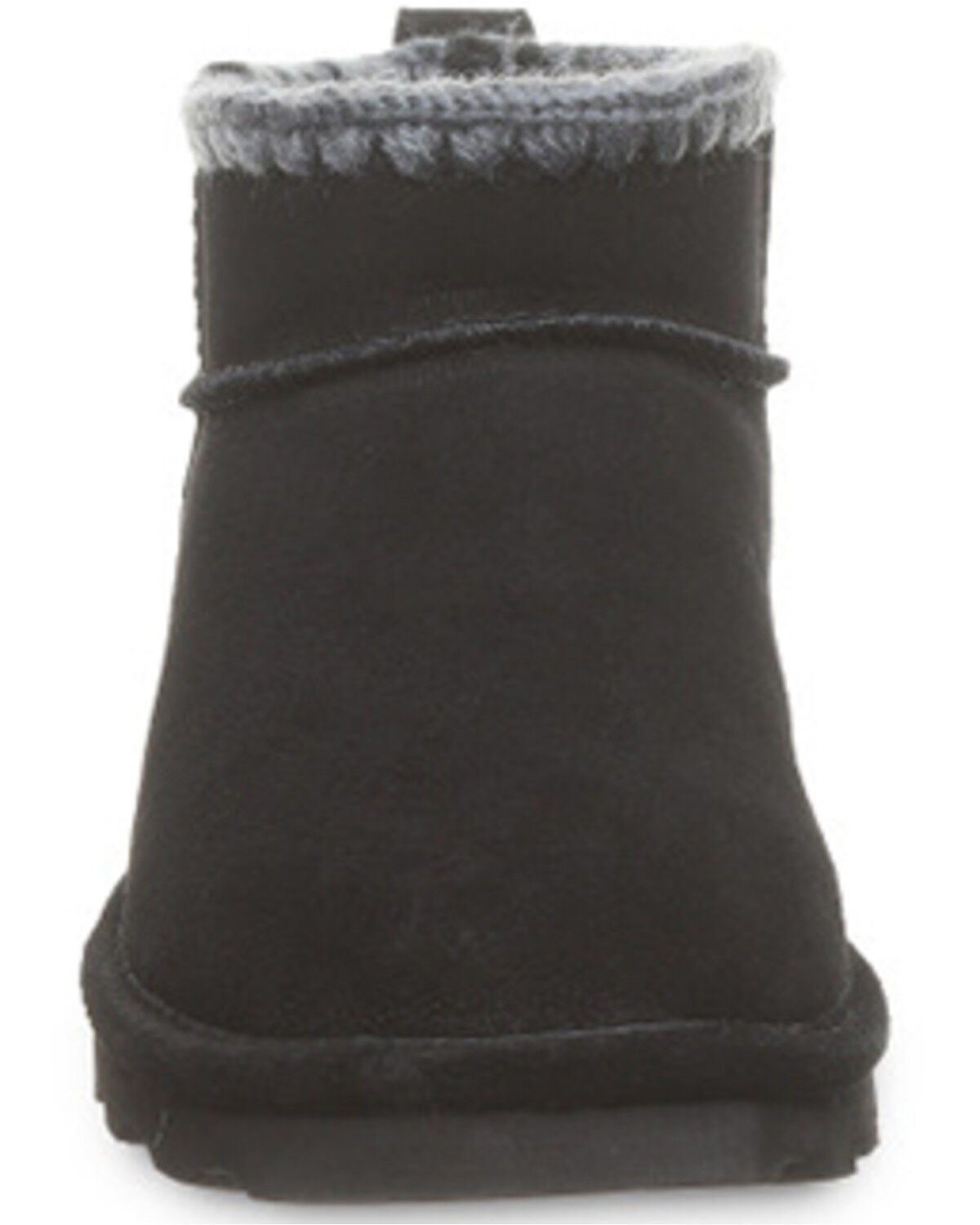 Image #4 - Bearpaw Women's Shorty Crochet Casual Boots, Black, hi-res
