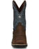 Justin Men's Waterproof Western Work Boots - Soft Toe, Chocolate, hi-res