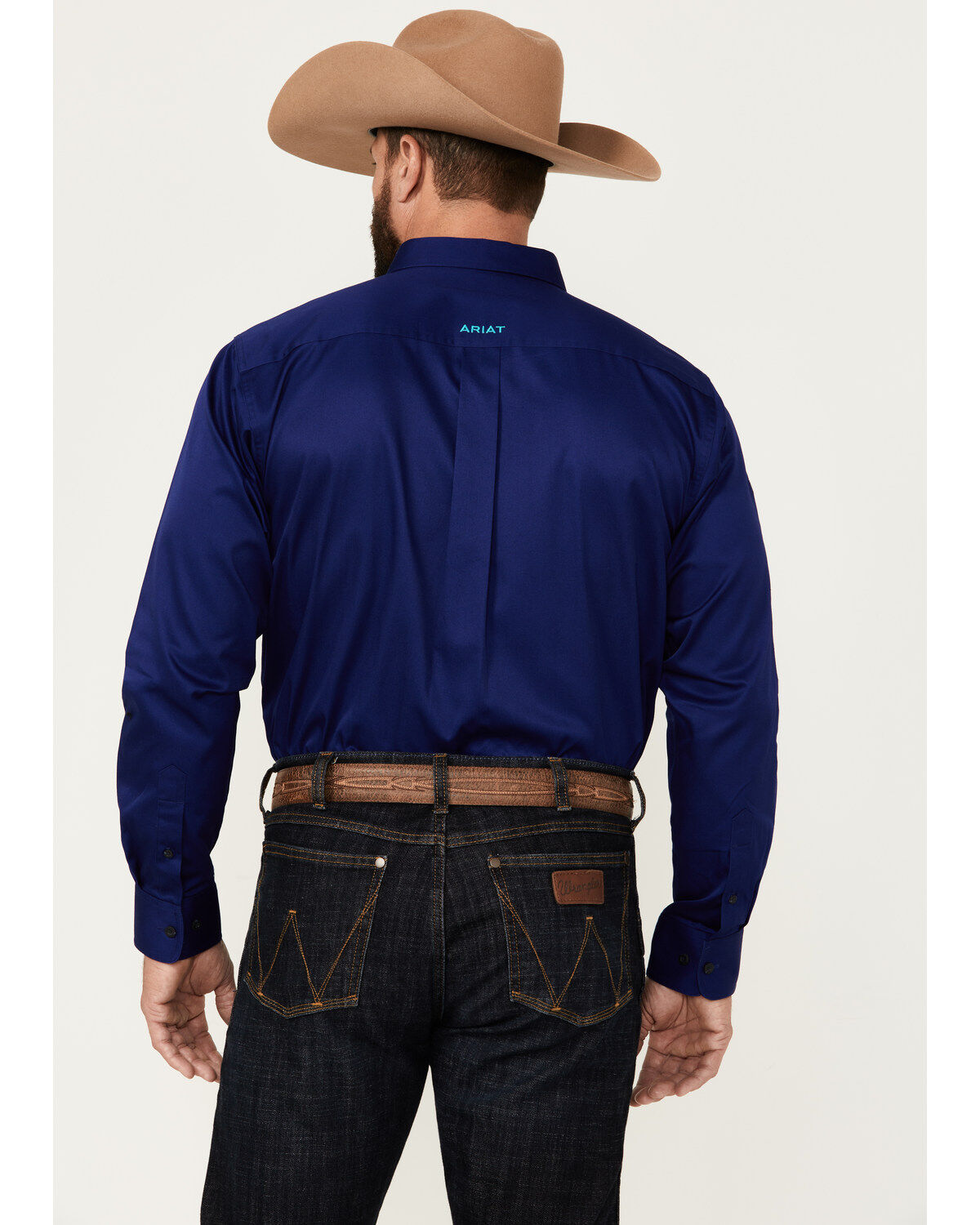 Image #4 - Ariat Men's Team Logo Twill Long Sleeve Button-Down Western Shirt, , hi-res