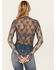 Free People Women's Lady Lux Layering Top , Blue, hi-res
