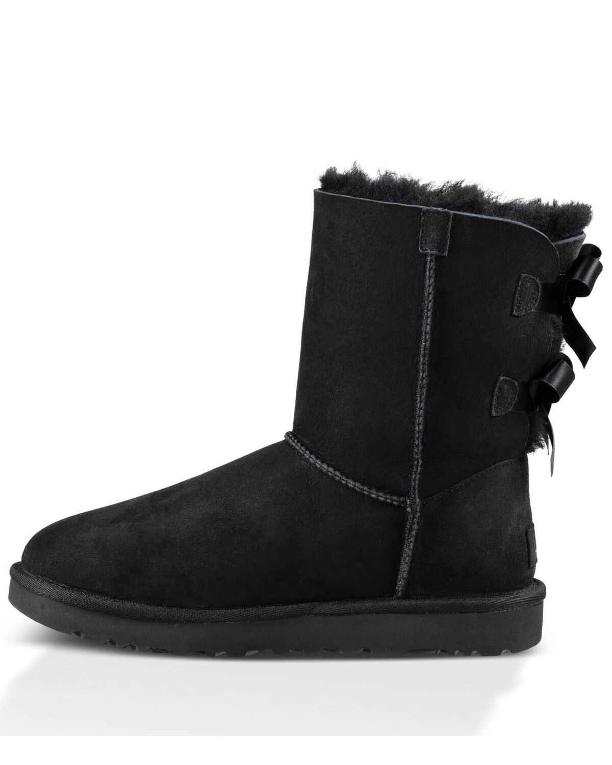 Image #3 - UGG Women's Bailey Bow II Boot, Black, hi-res