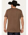Image #4 - Cody James Men's Stay Free Short Sleeve Graphic T-Shirt, Dark Brown, hi-res