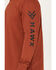 Image #3 - Hawx Men's Solid Logo Graphic Work T-Shirt, Red, hi-res