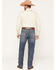 Image #3 - Rock & Roll Denim Men's Boot Barn Exclusive Alpha Medium Wash Relaxed Tapered Bootcut Reflex Stretch Denim Jeans, Medium Wash, hi-res