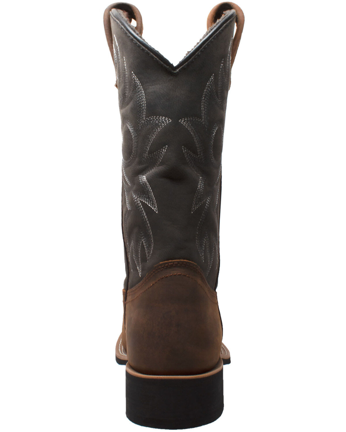 Image #3 - Ad Tec Men's Brown Western Work Boots - Soft Toe, Brown, hi-res