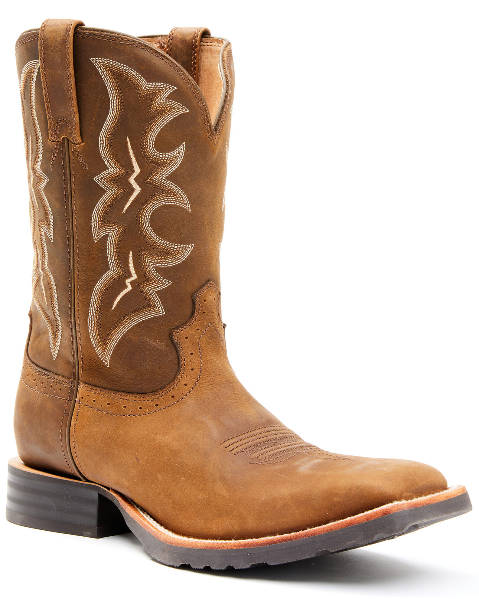 Wrangler Footwear Men's All-Around Western Boots Broad Square Toe | Boot