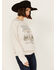 Image #2 - Youth in Revolt Women's Beer Drinking Sweatshirt, Grey, hi-res