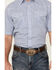 Image #3 - Wrangler 20X Men's Geo Print Short Sleeve Snap Stretch Western Shirt, Blue, hi-res