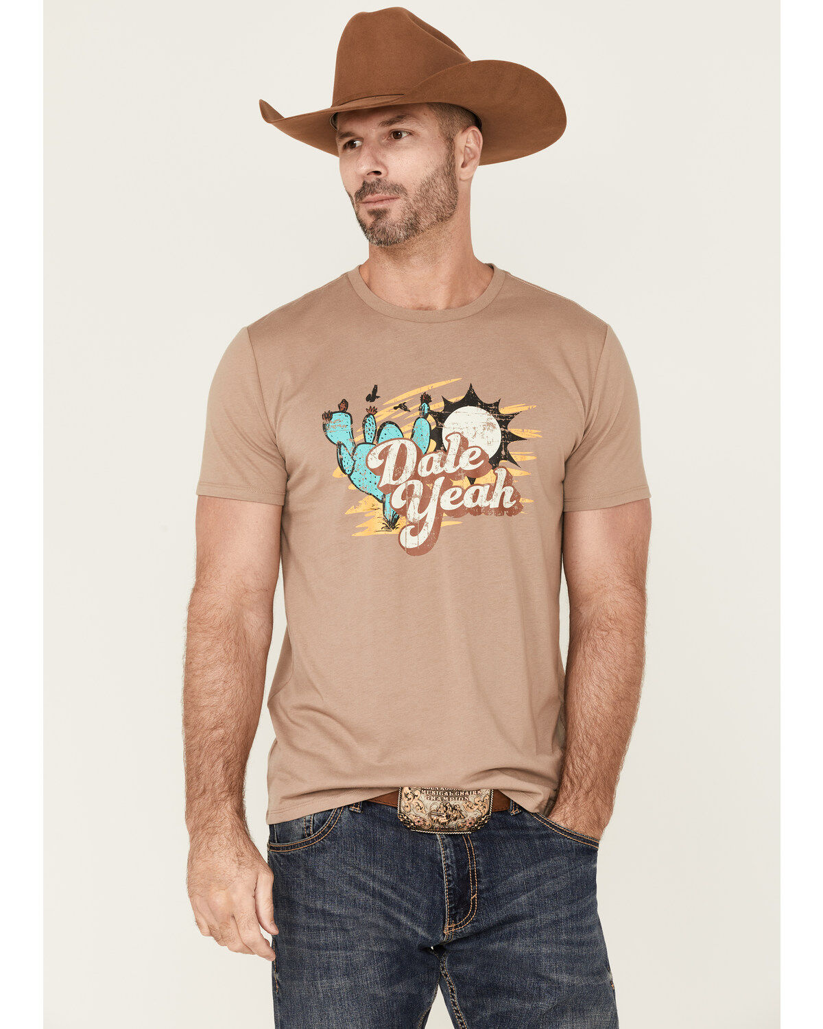 Image #1 - Dale Brisby Men's Dale Yeah Graphic Short Sleeve T-Shirt, , hi-res