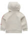 Image #2 - Carhartt Toddler Girls' Long Sleeve Half-Zip Hooded Pullover, Off White, hi-res